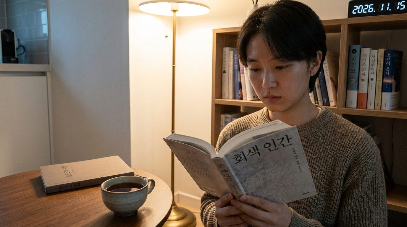 책을 읽으며 깊이 있는 감상문을 작성하는 한국 독자